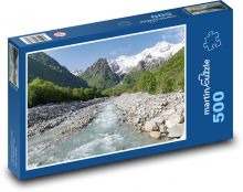 Hory - řeka Puzzle 500 - 46x30 cm