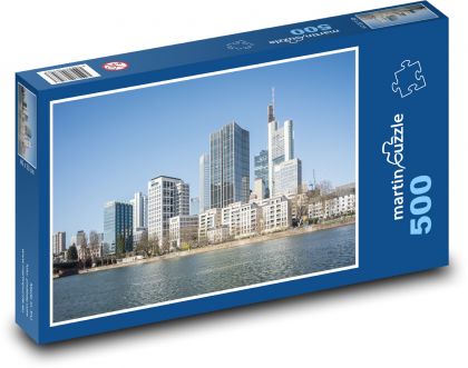 Germany - Frankfurt - Puzzle of 500 pieces, size 46x30 cm 