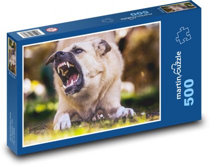 Wściekły pies - Puzzle 500 elementów, rozmiar 46x30 cm