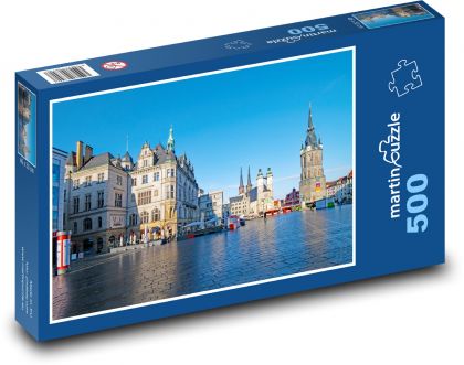 Německo - Halle - puzzle 500 dílků
