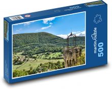 Kostel - zvonice Puzzle 500 - 46x30 cm