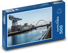Hafen - Glasgow Puzzle 500 Teile - 46 x 30 cm