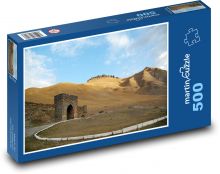 Kirgisistan - Tash Rabat Puzzle 500 Teile - 46 x 30 cm