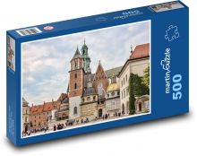Wawel - Krakov, Poľsko Puzzle 500 dielikov - 46 x 30 cm