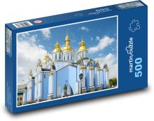 Klášter - Ukrajina, Kyjev Puzzle 500 - 46x30 cm