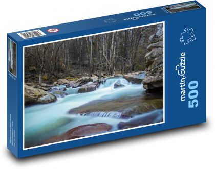 Peřeje na řece - puzzle 500 dílků