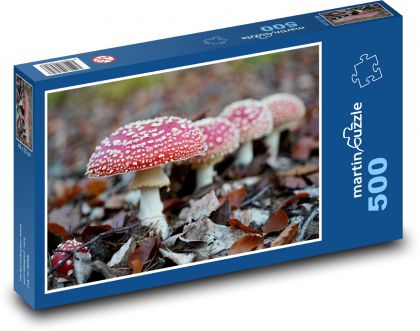Záplava lastovičiek - Puzzle 500 dielikov, rozmer 46x30 cm 