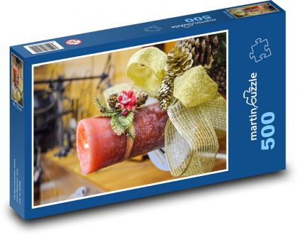Weihnachtskerze - Puzzle - 500 Teile