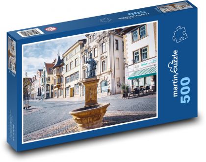 Nemecko - Fontána sv. Gottharda - Puzzle 500 dielikov, rozmer 46x30 cm 