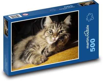 Norwegian Forest Cat - Puzzle of 500 pieces, size 46x30 cm 