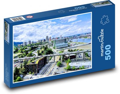Portland, Oregon, USA - Puzzle 500 dielikov, rozmer 46x30 cm 