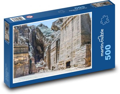 Gateway to Ancient Petra - Puzzle of 500 pieces, size 46x30 cm 