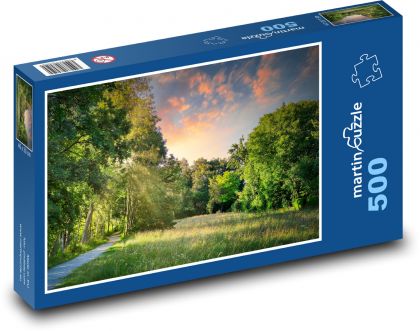 Letná lúka - Puzzle 500 dielikov, rozmer 46x30 cm 