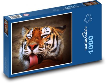 Tiger - Puzzle 1000 dielikov, rozmer 60x46 cm
