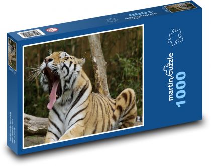 Tiger - Puzzle 1000 pieces, size 60x46 cm 
