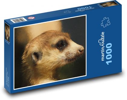 Hlava surikaty - puzzle 1000 dílků