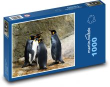 Tučňáci ve skupině Puzzle 1000 - 60x46 cm