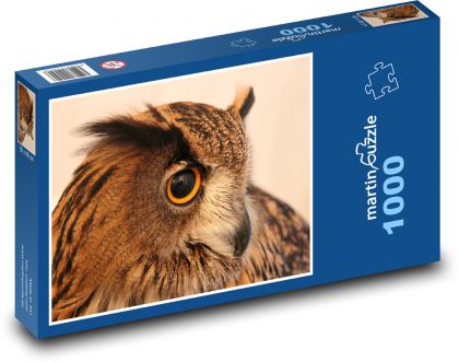 Výr, evropská sova - puzzle 1000 dílků