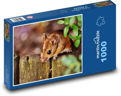 Myš - Puzzle 1000 dielikov, rozmer 60x46 cm