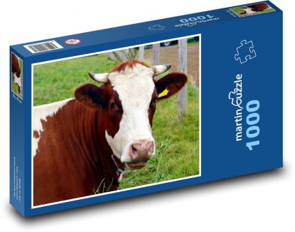 Kuh auf dem Bauernhof - Puzzle - 1000 Teile