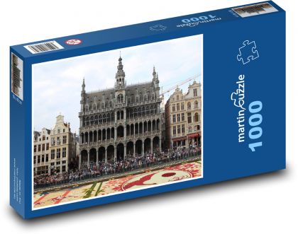 Belgie - Puzzle 1000 dílků, rozměr 60x46 cm