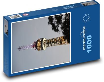 Praha - Petřínska rozhľadňa - Puzzle 1000 dielikov, rozmer 60x46 cm