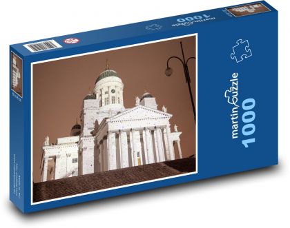 Helsinky - Katedrála - Puzzle 1000 dílků, rozměr 60x46 cm