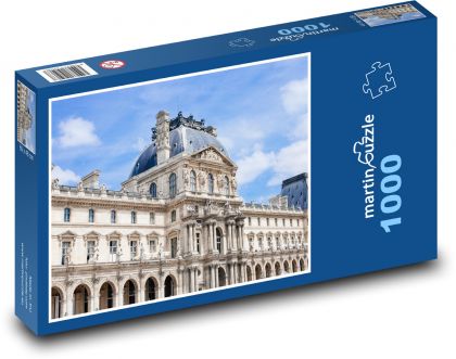 Paříž - Muzeum Louvre - Puzzle 1000 dílků, rozměr 60x46 cm