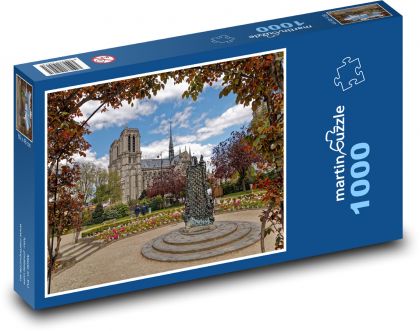 Náměstí René Vivianyho v Paříži - puzzle 1000 dílků