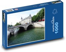 Paříž Puzzle 1000 dílků - 60 x 46 cm
