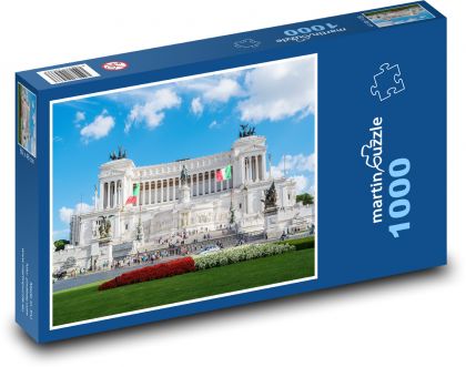Řím - Puzzle 1000 dílků, rozměr 60x46 cm