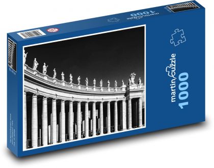 Vatikán - Bazilika svatého Petra - Puzzle 1000 dílků, rozměr 60x46 cm