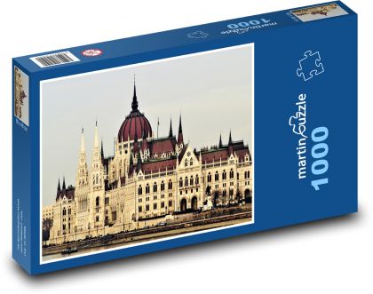 Parlament Budapesztu - Puzzle 1000 elementów, rozmiar 60x46 cm