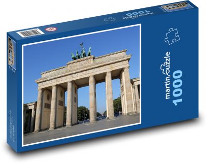 The brandenburg gate - Puzzle 1000 pieces, size 60x46 cm 