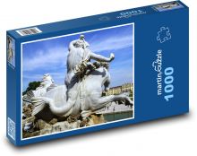 Neptunbrunnen bei Schönbrunn in Wien Puzzle 1000 Teile - 60 x 46 cm