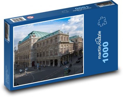 Historyczny Wiedeń - Puzzle 1000 elementów, rozmiar 60x46 cm