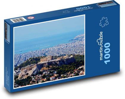 Řecko - Puzzle 1000 dílků, rozměr 60x46 cm