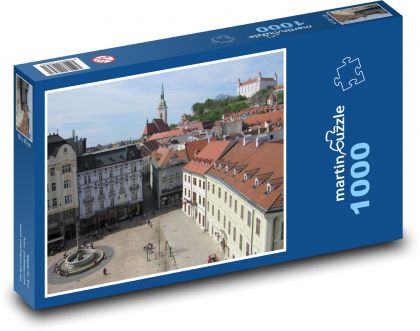 Bratislava - Puzzle 1000 dílků, rozměr 60x46 cm