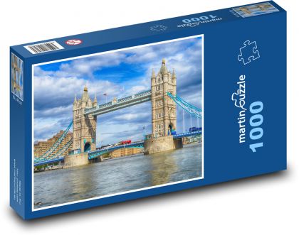 Londýn - Tower - Puzzle 1000 dílků, rozměr 60x46 cm