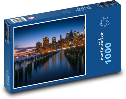 New York - Puzzle 1000 dielikov, rozmer 60x46 cm