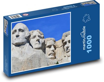 Prezidenti v Mount Rushmore - puzzle 1000 dílků