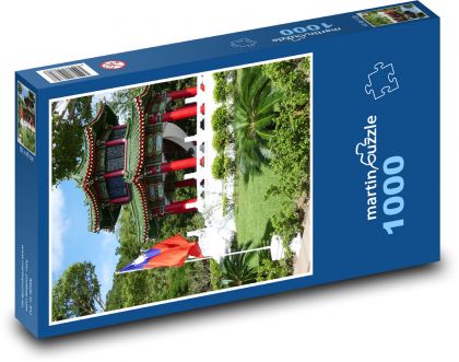 Temple in Taiwan - Puzzle 1000 pieces, size 60x46 cm 