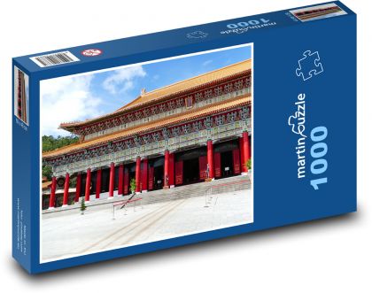 Tajwan - architektura - Puzzle 1000 elementów, rozmiar 60x46 cm