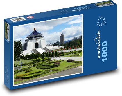 Památník Čankajška naTaiwanu - puzzle 1000 dílků
