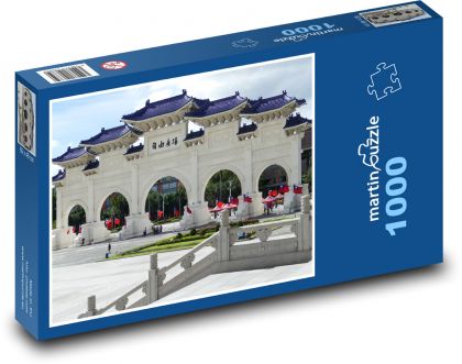 Taiwan - Puzzle 1000 dílků, rozměr 60x46 cm