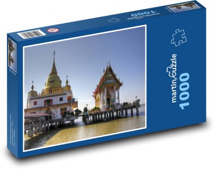 Thajsko - Puzzle 1000 dílků, rozměr 60x46 cm