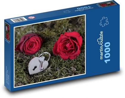 Rose - Puzzle 1000 pieces, size 60x46 cm 