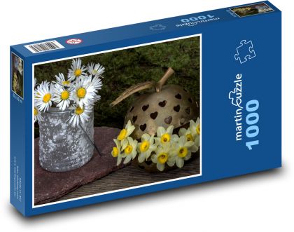 Kvety - Puzzle 1000 dielikov, rozmer 60x46 cm