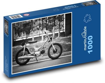 Motocykl - Puzzle 1000 dílků, rozměr 60x46 cm
