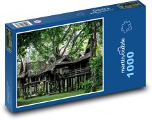 Thajsko - Ruan sever Puzzle 1000 dílků - 60 x 46 cm